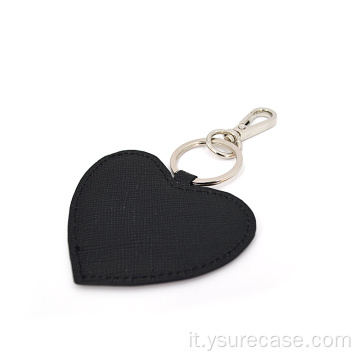 Keychain con logo personalizzato Ysure con anello metallico